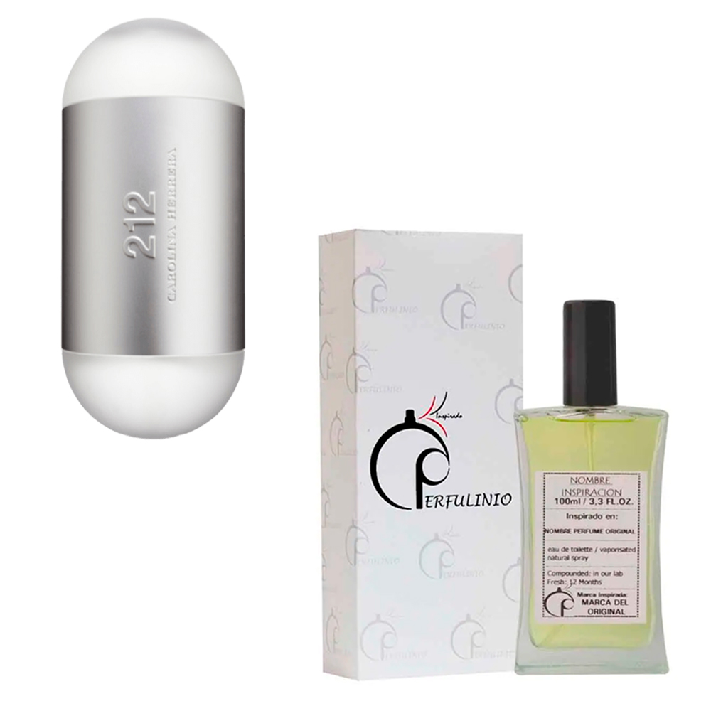 Perfume 313 Clásica Mujer Equivalencia Feromonas 212 Woman