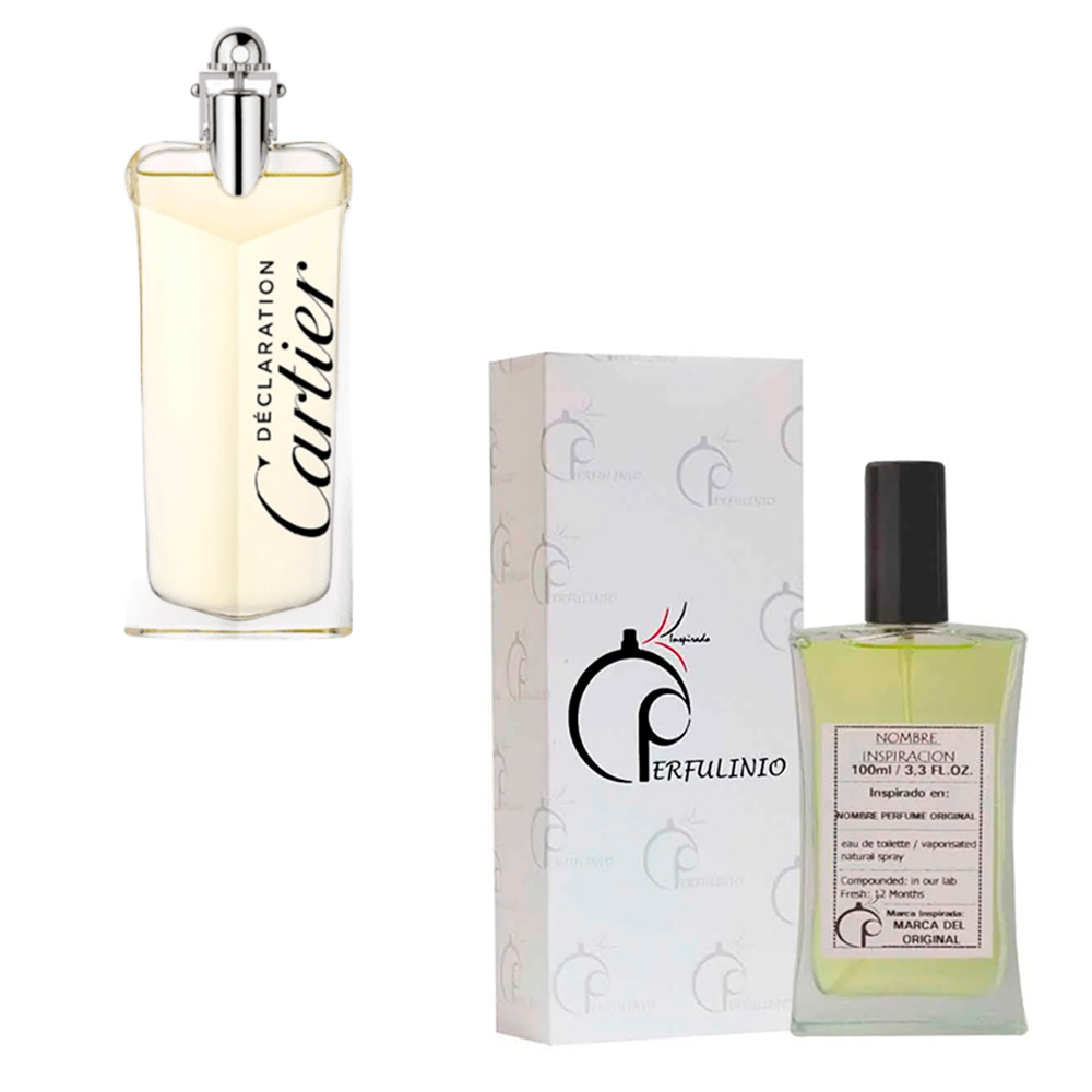 Perfume Edme Cartier Inspiración Con feromonas Declaration Cartier