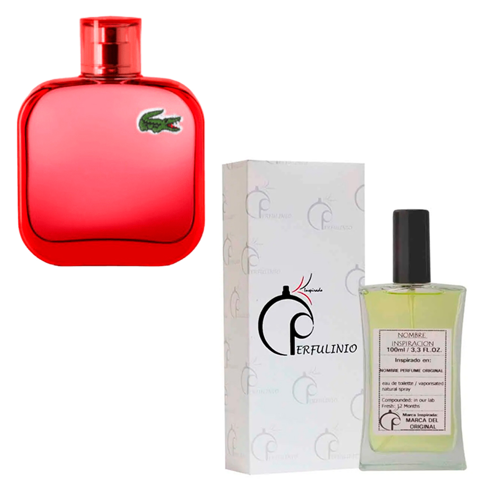 Perfume Lacosta Rouge Inspiración Con feromonas Lacoste Rouge