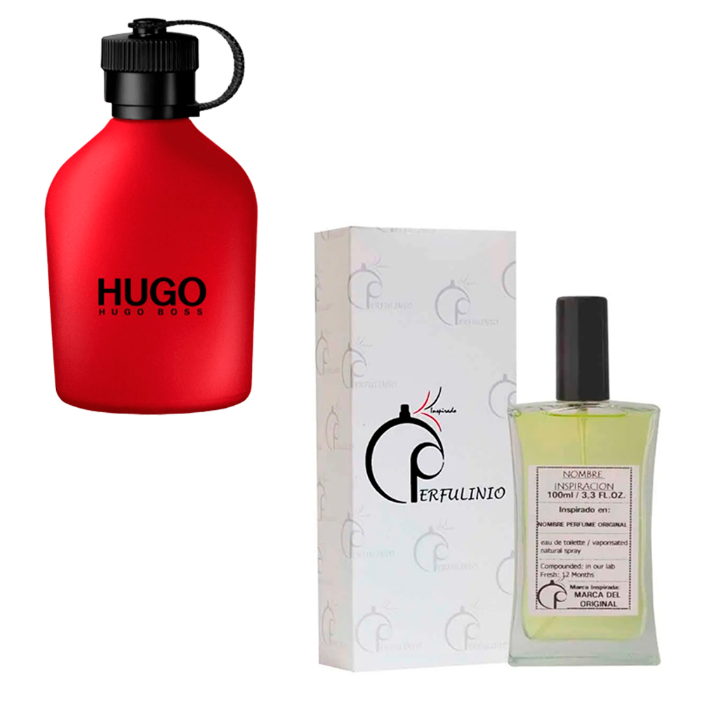 Perfume Rigo Bloss Rojo Inspiración Con feromonas Hugo Red