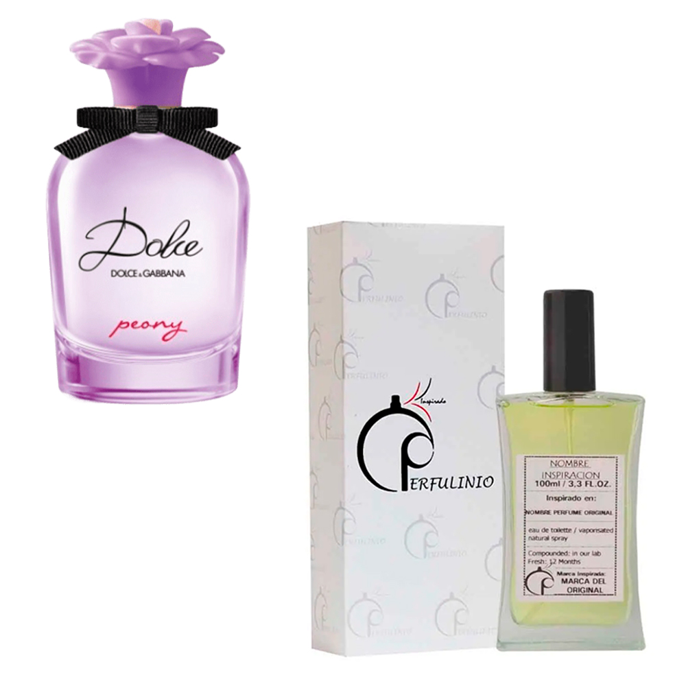 Perfume Dulzay Perony Inspiración Con feromonas Dolce Peony
