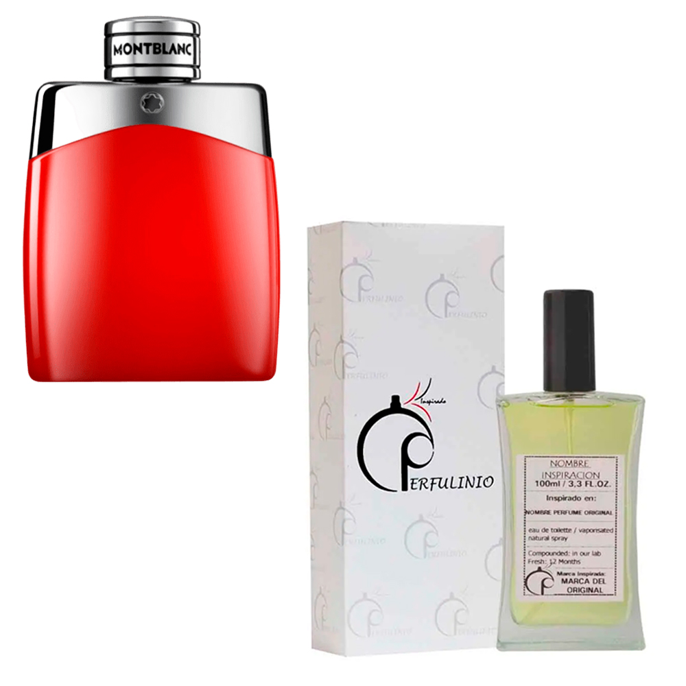 Perfume Leond Red Inspiración Con feromonas Legend Red